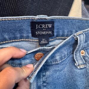J.Crew Light Blue Stovepipe Jeans